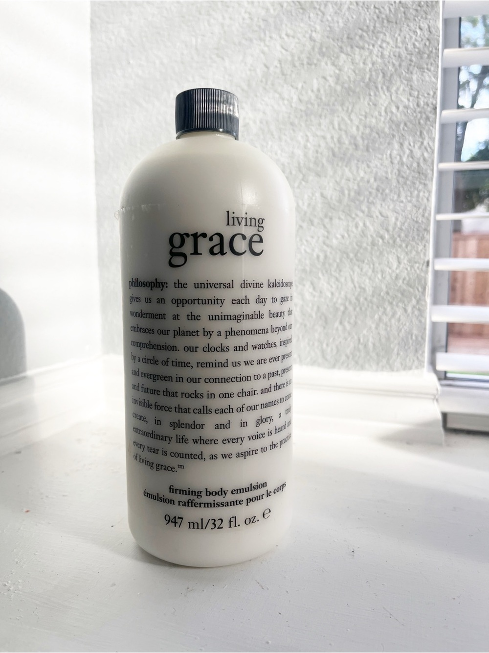 Philosophy Living Grace Firming Body Emulsion 32‎ fl oz  Sealed NEW